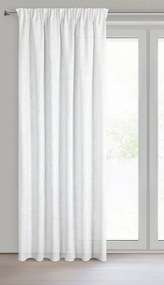 ZÁVES NA PÁSKE ROSI1 140X270 CM BIELA