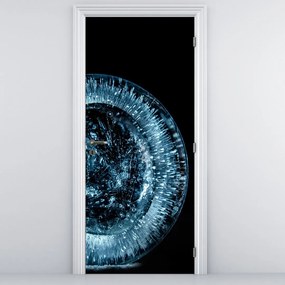 Fototapeta na dvere - Ľadové kvapky (95x205cm)