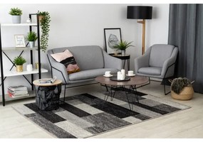Koberec FEEL 5756/16811 OBDĹŽNIKY sivý