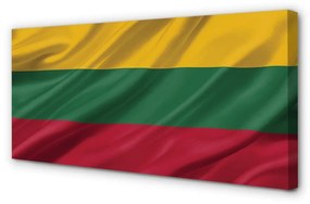 Obraz canvas vlajka Litvy 125x50 cm