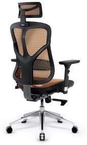 Ergonomické kreslo Diablo V-Basic, čierno-oranžové