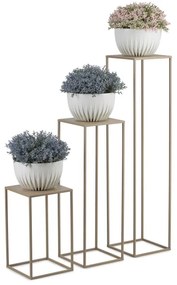 Stojan na kvety 70x24 cm béžová