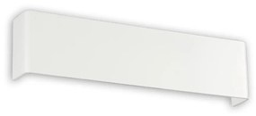 IDEAL LUX LED moderné nástenné svietidlo BRIGHT, 39,5 cm, biele