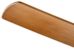 ZEVENTI - LED stropný ventilátor BARROSA LED/18W/230V Wi-Fi Tuya hnedá + DO