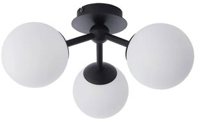 Endon 93489 - Kúpeľňový prisadený luster FRIO 3xG9/3W/230V IP44 čierny