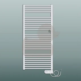 Radiátor elektrický Elvl KDE 129x60 cm biela KDER6001290P