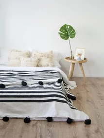 Marocká prikrývka Pom Pom 113 BB