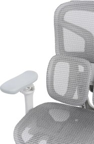 Kancelárska stolička LEVEL, sivá