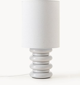 Stolová lampa's drevenou základňou Nicolas