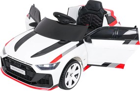 Ramiz Audi RS6 Avant GT elektrické autíčko pre deti biele