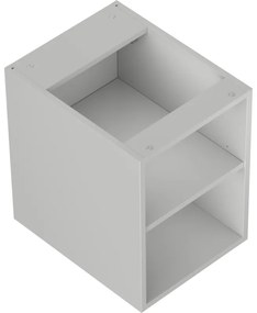 Mexen Box-A, otvorená skrinka s policou 35 cm, sivá matná, 91AX2-0350-470-0-62