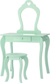 Detský toaletný stolík FAIRY DREAM mätový PHO3549