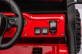 LEAN CARS Autobatéria A8813 24V červená