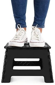 Skladacia stolička AMIGO čierna veľkosť M