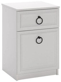 Nočný stolík 63x40 cm biela