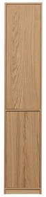 Modulárna knižnica v dekore duba v prírodnej farbe 120x243 cm Modulair – vtwonen