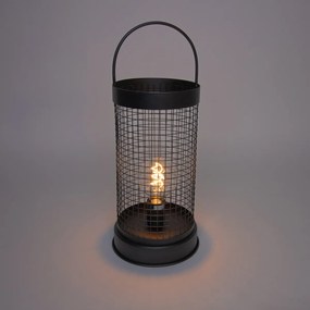 Moderná stolová lampa šedá 52 cm - Horario