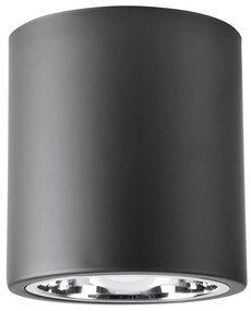 Bodové svietidlo JUPITER 1xE27/20W/230V pr. 13 cm čierna