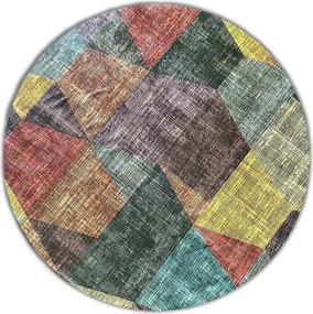 BE Koberec Porte 2032 Koło MULTI – viacfarebný okrúhly Rozmer: 120 cm