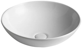 Sapho Sapho, DIMP keramické umývadlo na dosku, Ø 46cm, biela, WH060