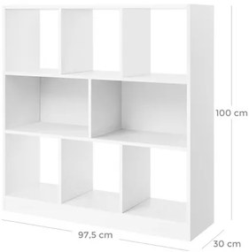 Knižnica DOVARO biela