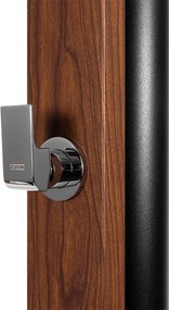 Royce Solárna sprcha NATUR TEAK s oplachom nôh