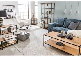 Knižnica/Regál 42026 135cm Slim Line Divoký Dub  - Komfort-nábytok