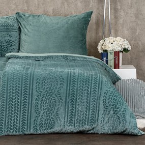 4Home Obliečky mikroflanel Knit, 140 x 200 cm, 70 x 90 cm