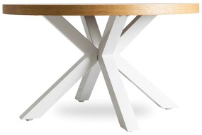 PROXIMA.store - Okrúhly konferčenčný stolík LINCOLN FARBA: čiarna