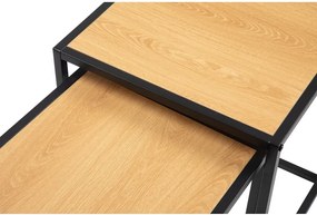 Odkladacie stolíky v súprave 2 ks v dekore duba 38x38 cm Noah – Bonami Essentials