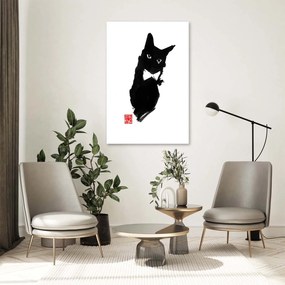 Gario Obraz na plátne Elegantná mačka - Péchane Rozmery: 40 x 60 cm