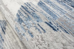 Koberec Asthane sivo-modrý Veľkosť: 160x220cm