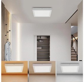 Brilagi - LED Kúpeľňové svietidlo FRAME LED/24W/230V 3000/4000/6000K IP44 biela BRI028