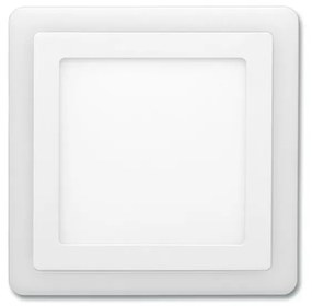 Ecolite DUO-S12W - LED Podhľadové svietidlo DUO LED/12W/230V + LED/4W