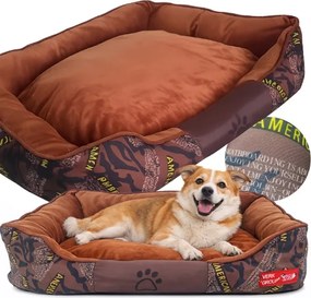 Pelech pre psa / mačku L - Maskáč - hnedý