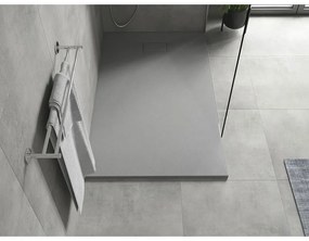 Mexen Hugo, SMC obdĺžniková sprchová vanička 160 x 90 cm, šedá, 42619016