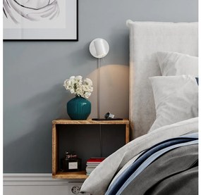 ByRydens 4300190-5002-Stm nástenné bodové svietidlo CORRECT 1xGU10/7W/230V