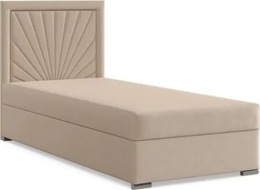 Čalúnená posteľ VICENZA 90×200 cm béžová