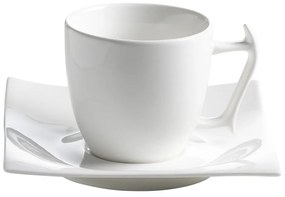 Biela porcelánová šálka na espresso 200 ml Motion – Maxwell &amp; Williams