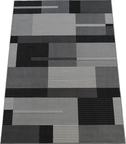 BE Koberec Lotus 9303 GREY – sivý obdĺžnikový Rozmer: 240x330 cm