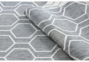 Kusový koberec Hexa šedý 140x200cm