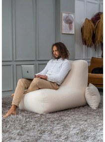 Tmavosivý sedací vak Tube – SLOWDOWN