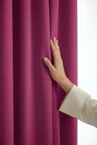 Záves na riasiacu pásku HOLD amarantový 140x250 cm