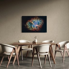 Obraz - Krabie hmlovina (90x60 cm)