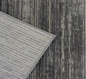 Koberec Esprit 3605 GREY – sivý vzorovaný obdĺžnik Rozmer: 140x190 cm