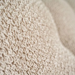 Bielastické poťahy MODULO béžové sedák M (40-59 cm x 81-130 cm)