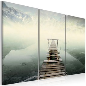 Artgeist Obraz - Point of no return - triptych Veľkosť: 60x40, Verzia: Na talianskom plátne