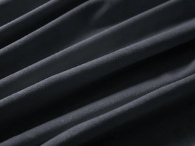 Biante Zamatový okrúhly obrus Velvet Premium SVP-004 Antracitovo sivý Ø 110 cm