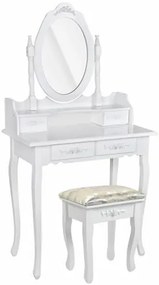 Malatec, 4645 Toaletný stolík so stoličkou a zrkadlom