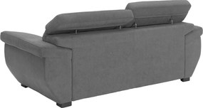 Trojsedák Speedway, dymovo šedá látka